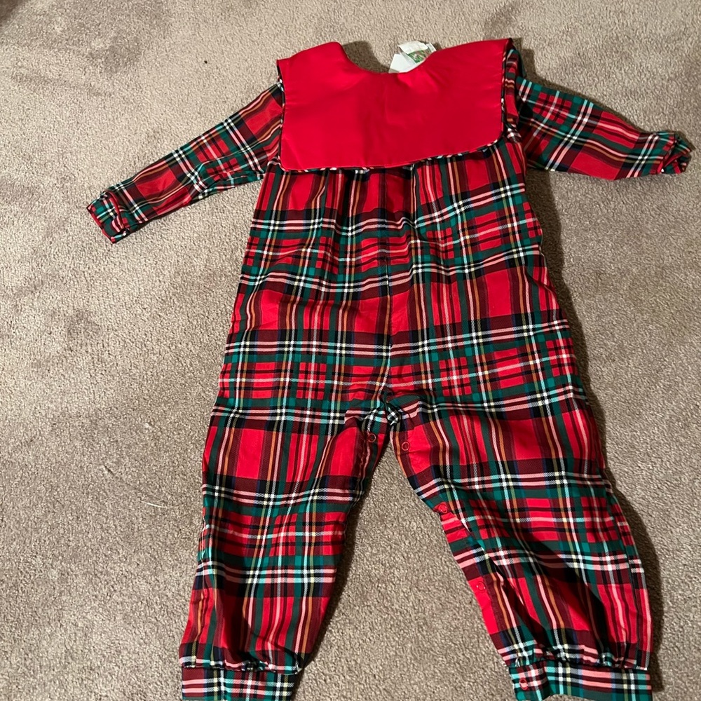 Smocked Threads by Cecil and Lou - toddler boys romper
